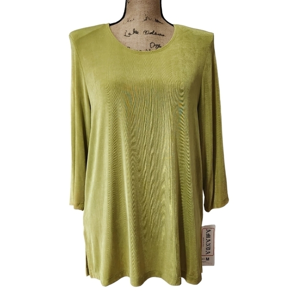 3/$15 NWT Amanda Tunic Long Sleeve Top - Medium - Picture 1 of 8